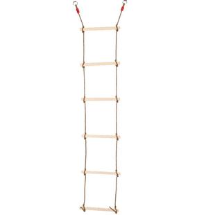 儿童秋千幼儿园双头木制爬梯室内户外器材玩具室外吊环架荡秋千