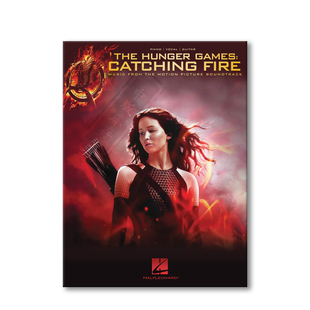 饥饿游戏2 星火燎原 电影音乐选集 钢琴声乐和吉他 美国海伦德原版乐谱书 Catching Fire For Piano Voca And Guitar HL00124974