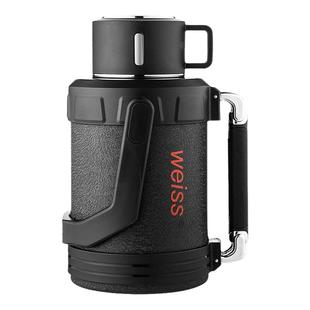 户外旅行保温壶大容量车载水壶保温杯316不锈钢全钢开水瓶暖壶3升