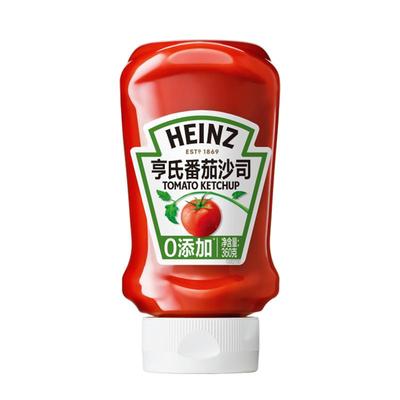 亨氏番茄酱0脂肪0添加倒置挤压瓶