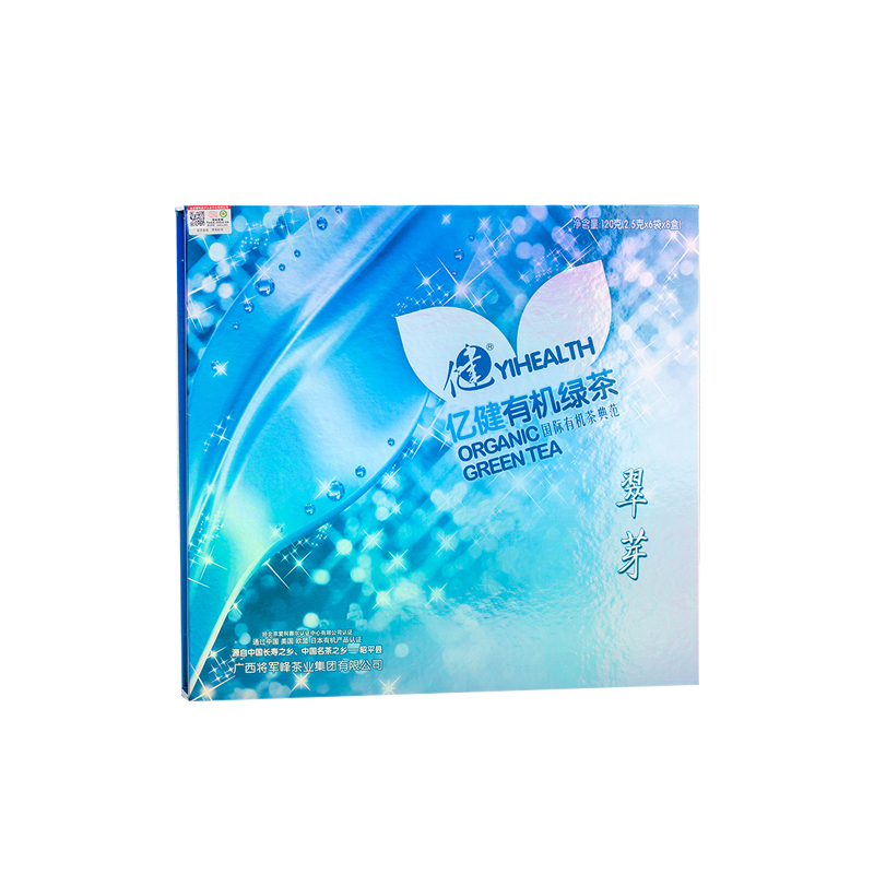 将军峰亿健翠芽有机绿茶礼盒装