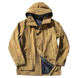 春季新品英式复古绅士比代尔BEDALE经典连帽户外冲锋衣外套