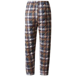 圆人单条睡裤男秋冬款纯棉夹棉单件裤子棉裤2025加厚家居裤暖暖裤