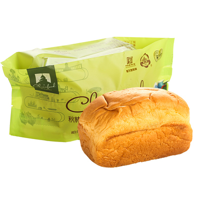 秋林老口味苹果面包100g*5