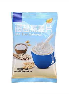 【糖友放心吃】海盐咸味燕麦片