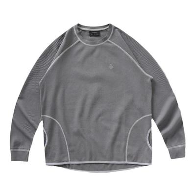 透气长袖T恤SOLOTEX华夫格男通用