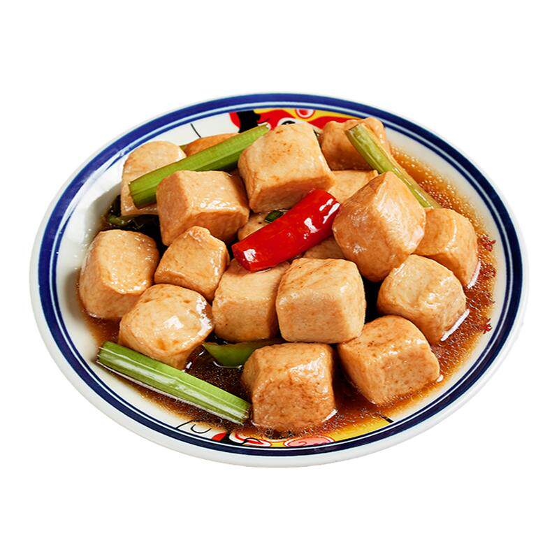 壹号师傅 冷冻爆汁鱼豆腐 火锅食材海鲜鱼肉特产 250g