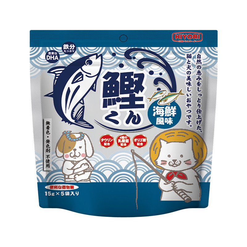 日和优宠鲣鱼肉条狗狗零食营养