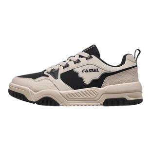 骆驼月白户外运动休闲鞋2025新款女鞋板鞋透气减震跑步鞋百搭男鞋