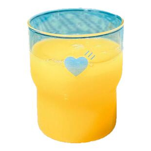 日本限定爱心ROYAL百分号%杯子阿拉比卡拿铁美式高颜值耐热玻璃杯