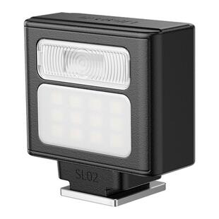 Ulanzi SL01 SL02迷你相机机顶闪光灯外接理光GR3索尼ZV1 A7C ZVE10佳能尼康ZFC富士Z30 XT5 XE4热靴补光灯