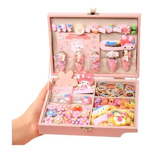 小女孩5岁生日礼物发饰礼盒9儿童首饰盒7实用型玩具3到6岁高级感8