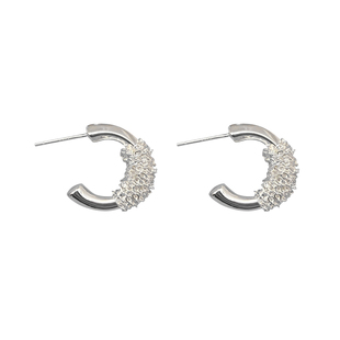 《圣日耳曼》法式简约圈圈耳环女小众设计高级感耳饰耳钉2026新款