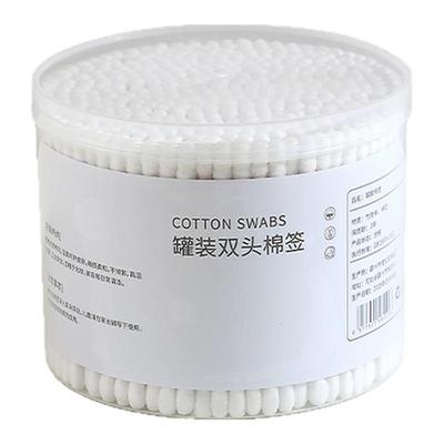 双头棉签掏耳朵化妆一次性卫生棉棒清洁挖耳勺木棒棉花棒专用家用