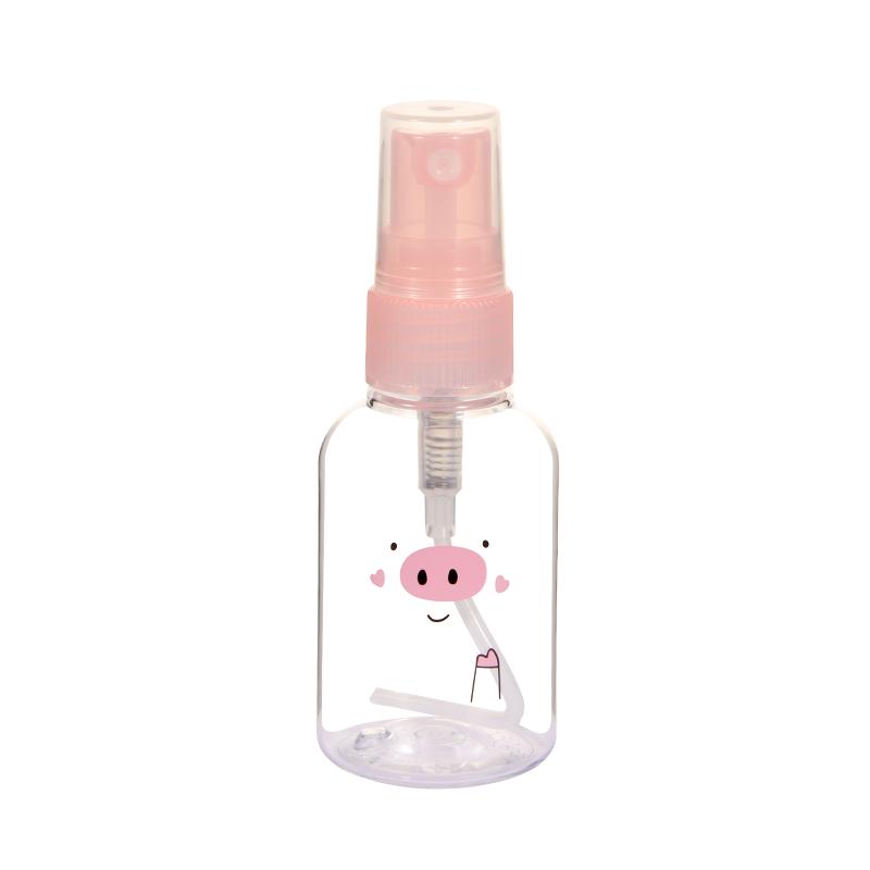 噴霧瓶子超細(xì)霧旅行補(bǔ)水噴瓶塑料化妝品分裝瓶可愛酒精小型噴壺空