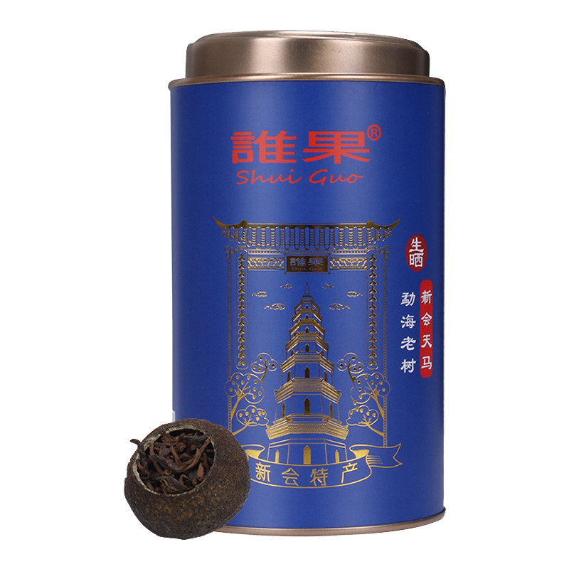 谁果天马陈皮生晒普洱茶小青柑