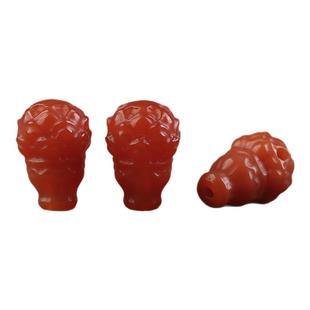 7A盐源南红玛瑙醒狮貔貅三通佛头散珠手串男女士diy手工手链项链