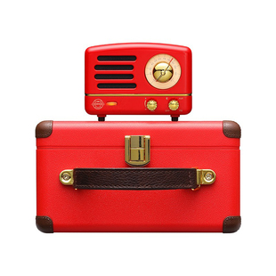 猫王音响小王子OTR收音欢唱版麦克风话筒一体蓝牙音箱k歌生日礼物