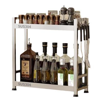 304厨房调料置物架不锈钢厨房