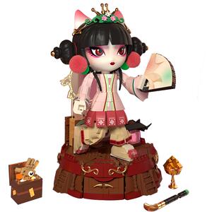 【新年礼物】商汤羊很大《白蛇：浮生》联名积木宝青戏韵模型玩具