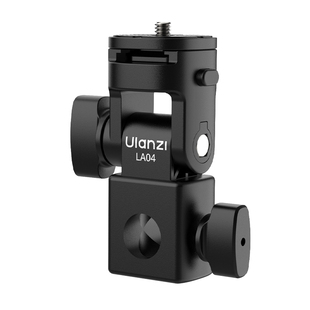 Ulanzi优篮子 LA04灯架转接云台支架适用神牛永诺金贝补光灯热靴闪光灯多角度转换座摄影灯架接口摄像配件