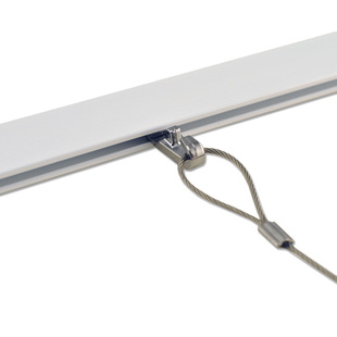 挂画系统可伸缩钢丝绳挂画器线吊码轨道配件隐藏螺丝超强承重套餐