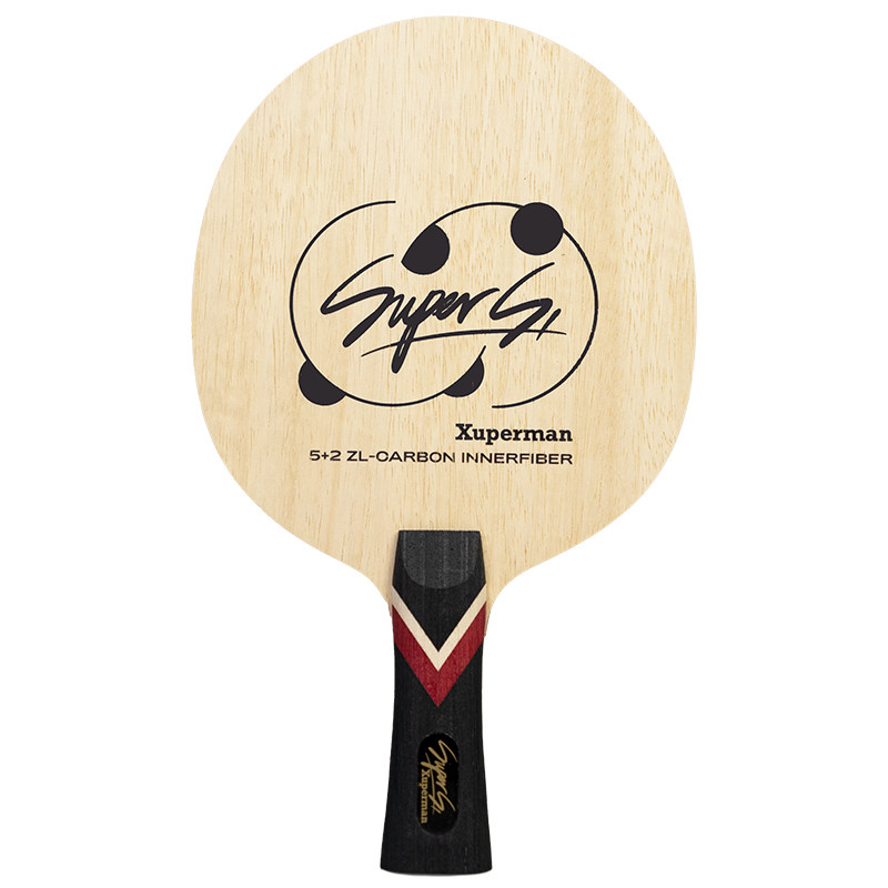Xuperman许昕团队研发Super S1内置ZL碳素乒乓球拍稳定进攻型弧圈