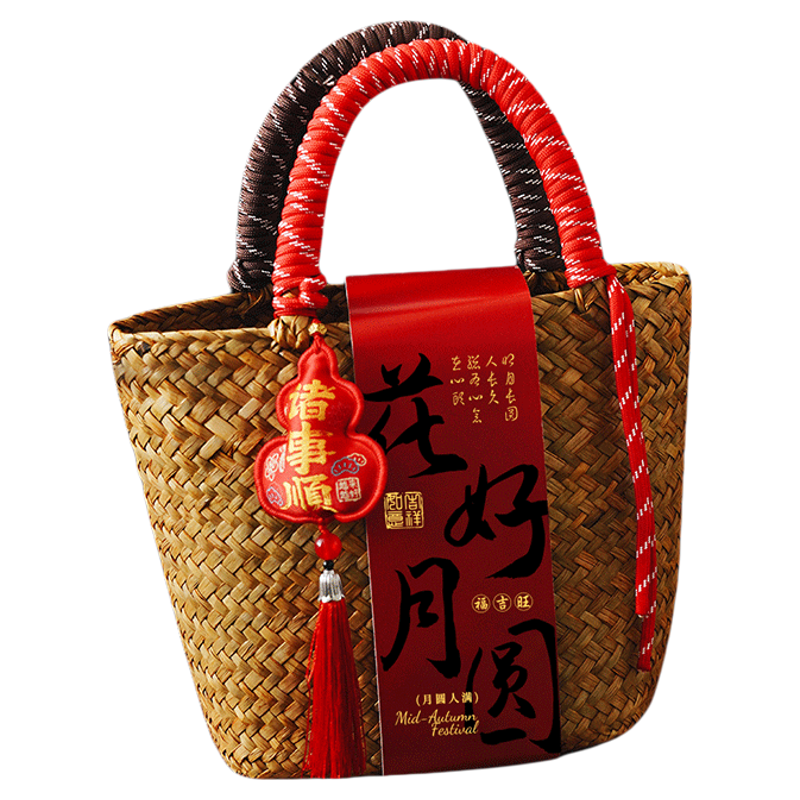 中秋节礼盒空盒国风手提定制