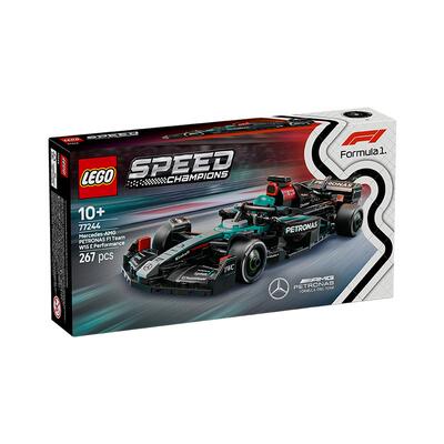乐高F1梅赛德斯AMG炫酷积木玩具