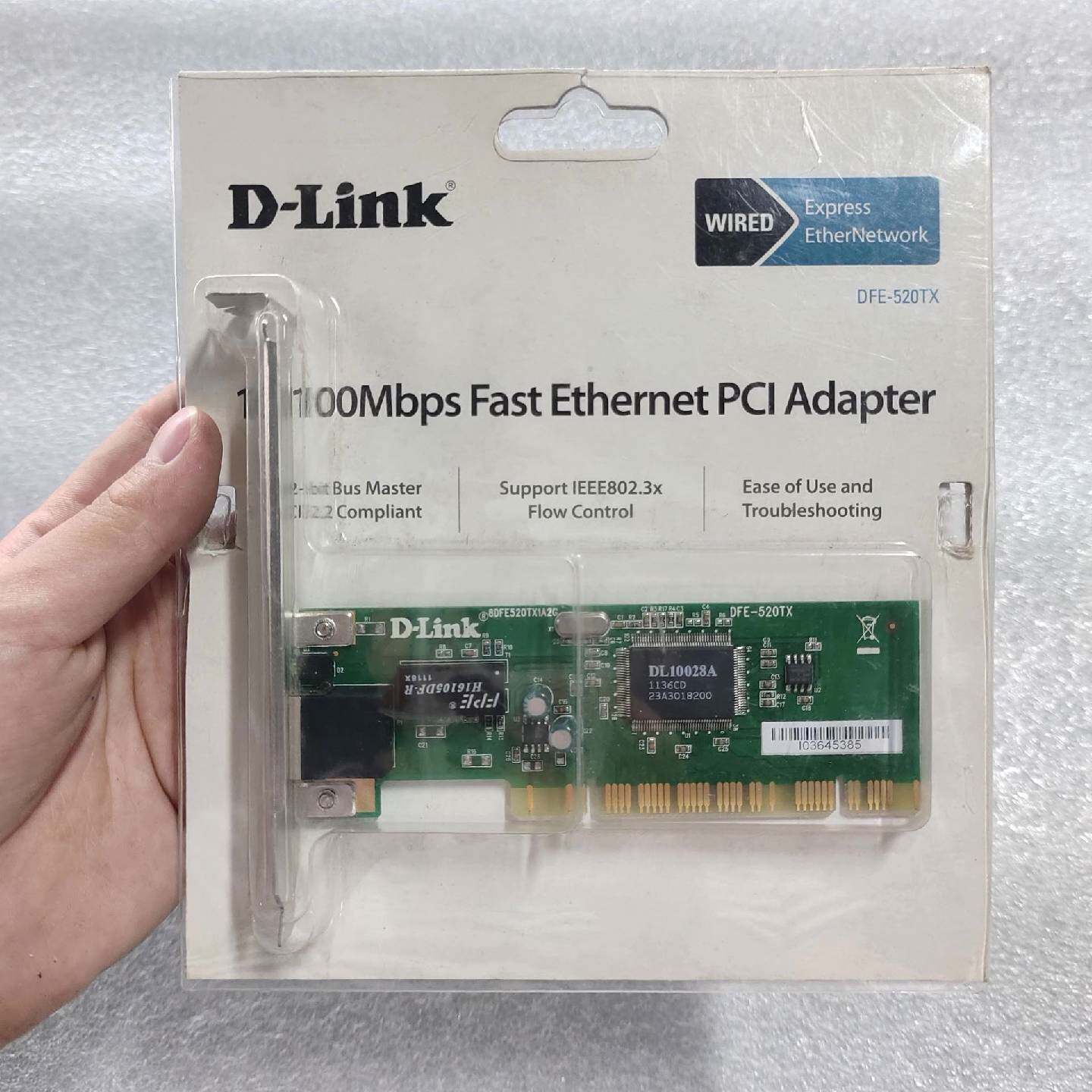 〔议价-可维修〕D-Link友讯 DFE-520TX PCI快速以太网网卡，