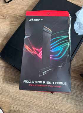 议价闲置华硕ROGSTRIXPCIE3.0显卡竖装延长插线RO可维修