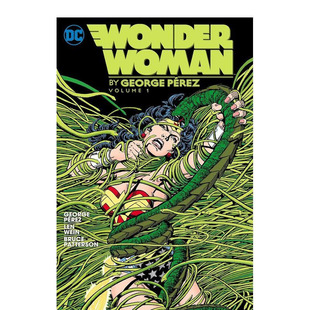 【现货】神奇女侠 卷1(2024版本) DC漫画界传奇画师乔治佩雷斯 Wonder Woman by George Perez Vol. 1 英文正版进口书