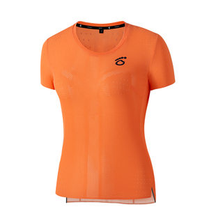 马孔多专业竞速马拉松赛级轻量化速干透气风洞短袖圆领T恤跑步