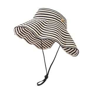 老爸评测遮阳帽防晒帽子女男夏季户外大帽檐可卷可折太阳帽渔夫帽