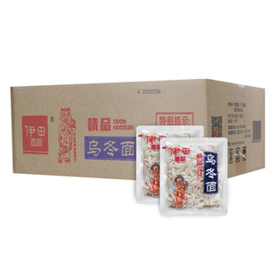 伊田面馆日式乌冬面XO酱早餐速食拌面便利店非油炸方便面捞面30包