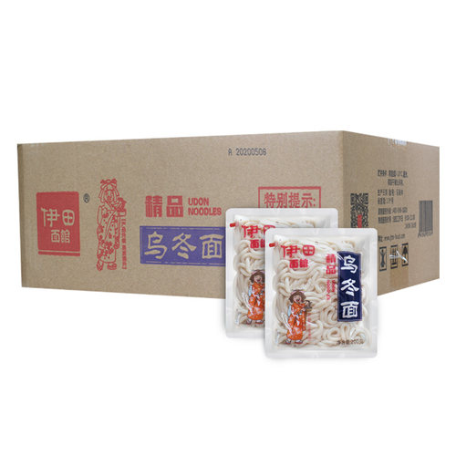 伊田面馆日式乌冬面XO酱早餐速食拌面便利店非油炸方便面捞面30包
