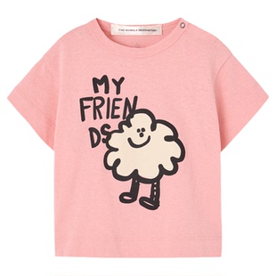 Little现货 TAO SS26春夏宝宝百搭纯棉印花短袖T恤18M-3Y