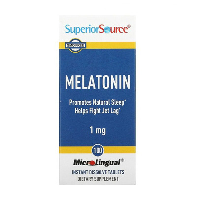SuperiorSource褪黑素1mg3mg5mg