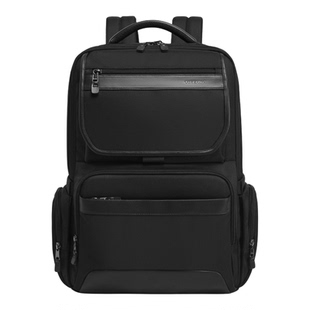 新款大容量简约防震气囊17.3寸电脑背包男款游戏本电脑包商务出差通勤双肩包适用联想华硕戴尔华为15.6惠普包