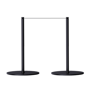 君铎 博物馆一米线栏杆美术馆穿绳立柱矮围栏小型简约防护隔离栏