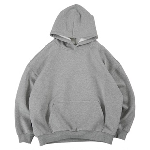 PROCANO25AW二代基础加绒连帽卫衣男女插袋重磅保暖秋冬情侣帽衫