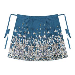 肯莎凯【东瓶西镜】原创明制汉服女高级感马面裙套装日常可穿春秋