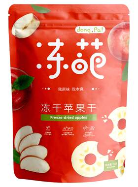 新疆非油炸冻干苹果冬枣干无添加