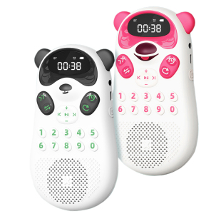 磨耳朵熊猫故事机儿童国学机智能名著听书小学生手掌随身听早教机