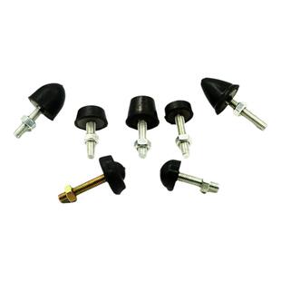 挖掘机三一小松卡特神钢日立门顶胶硅胶门钉驾驶室防撞门铰配件