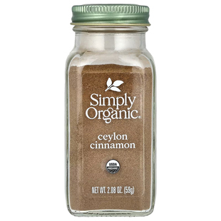 美国Simply Organic锡兰肉桂粉黄金奶可可咖啡专用无加糖姜黄