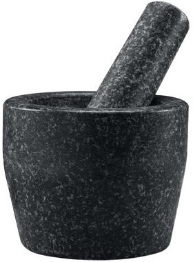 天然石头磨药捣蒜多用研磨器
