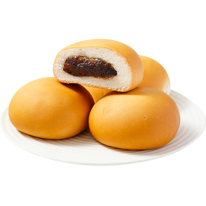 正宗豆沙面包夹心蛋糕点休闲零食小吃代早餐红豆味食品官方旗舰店