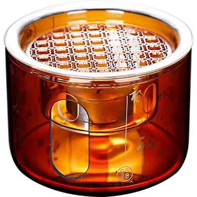 福满玻璃温茶器蜡烛加热暖茶底座