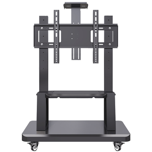 贝石电视机可移动型支架落地式带轮推车75/85/100英寸一体机挂架